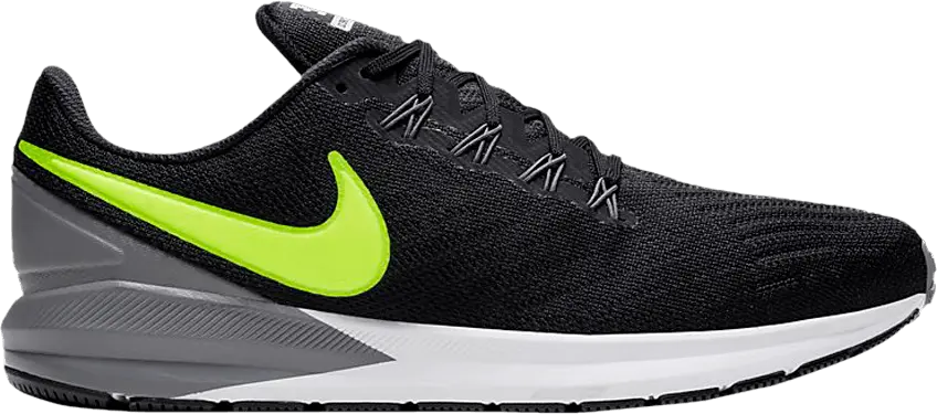  Nike Air Zoom Structure 22 &#039;Black Volt&#039;