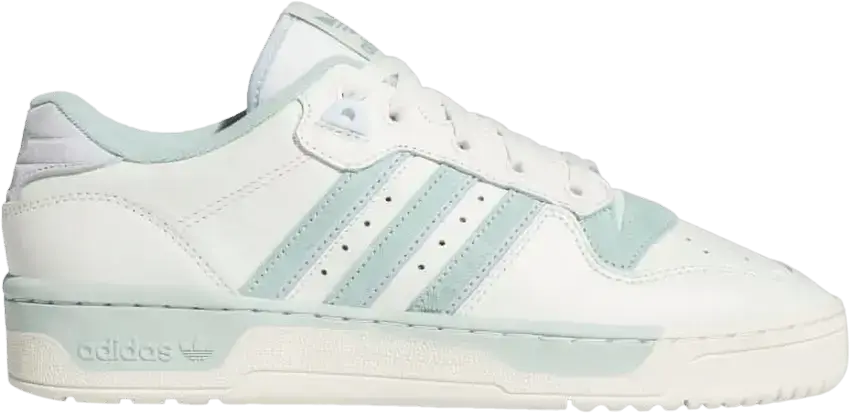  Adidas Rivalry Low &#039;White Green Tint&#039;
