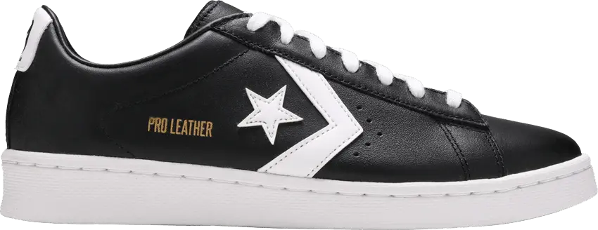  Converse Pro Leather Black White