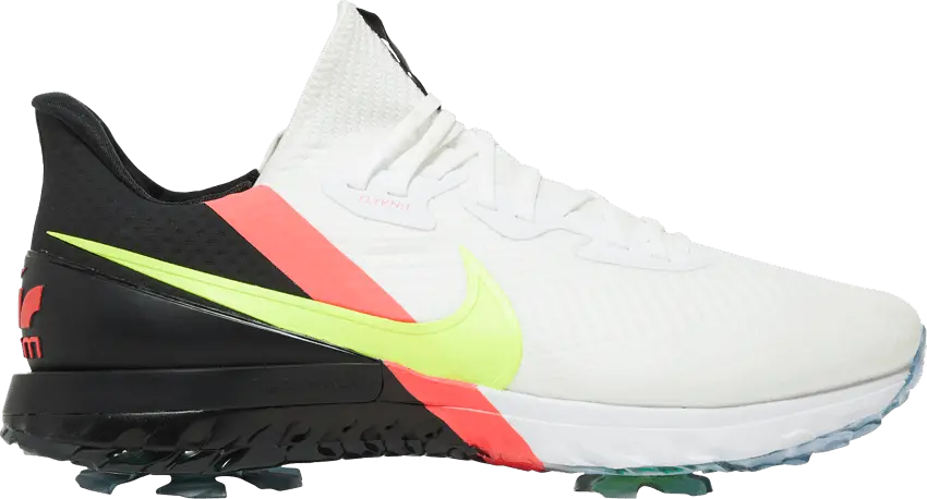  Nike Air Zoom Infinity Tour Wide &#039;White Crimson Volt&#039;