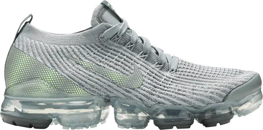  Nike Air VaporMax Flyknit 3 &#039;Particle Grey Ghost Green&#039;