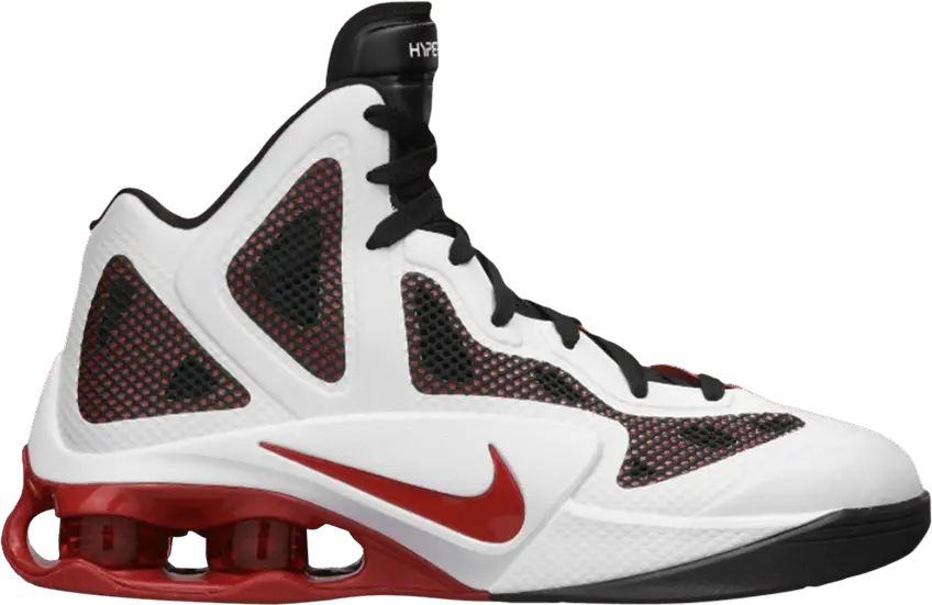Nike Air Shox Hyperballer &#039;White Sport Red&#039;