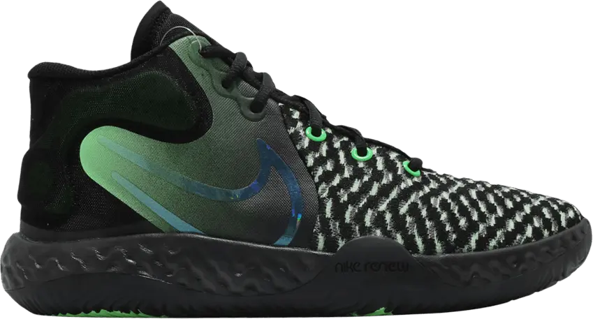  Nike KD Trey 5 VIII EP &#039;Black Illusion Green&#039;