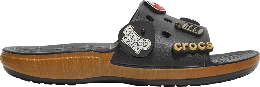 Crocs Classic Bootlegger Slide Luke Combs Black