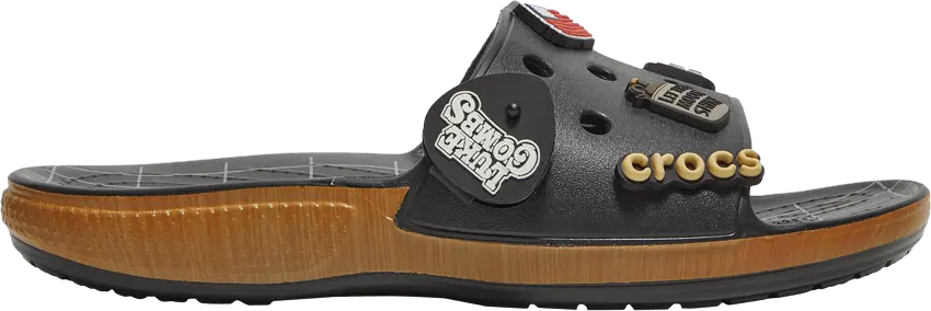  Crocs Classic Bootlegger Slide Luke Combs Black