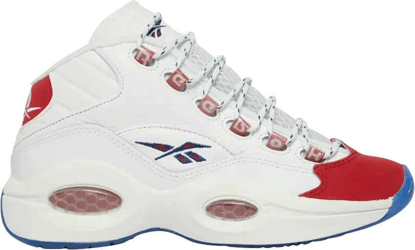  Reebok Question Mid Red Toe 25th Anniversary (GS)
