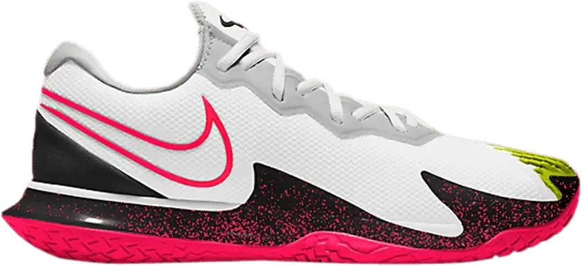  Nike Court Air Zoom Vapor Cage 4 &#039;Hot Lime Solar Red&#039;