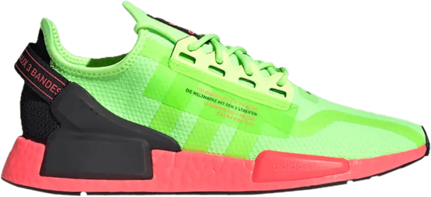  Adidas adidas NMD R1 V2 Watermelon Pack Green