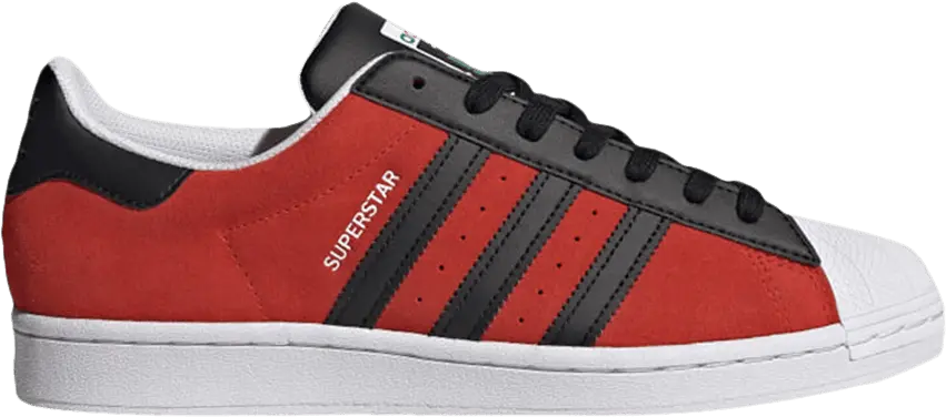  Adidas Superstar &#039;Red Core Black&#039;