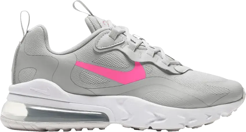  Nike Air Max 270 React GS &#039;Particle Grey Pink&#039;