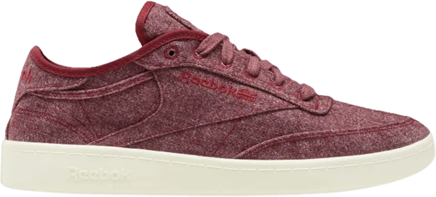  Reebok Club C Wool &amp; Corn Merlot