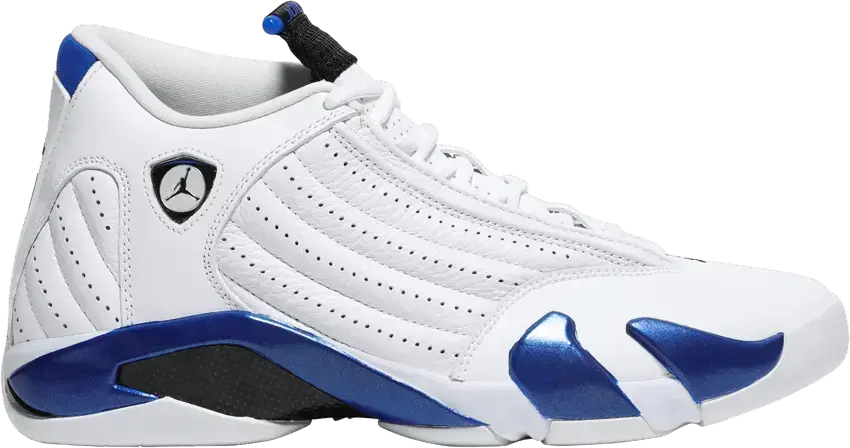  Jordan 14 Retro White Hyper Royal