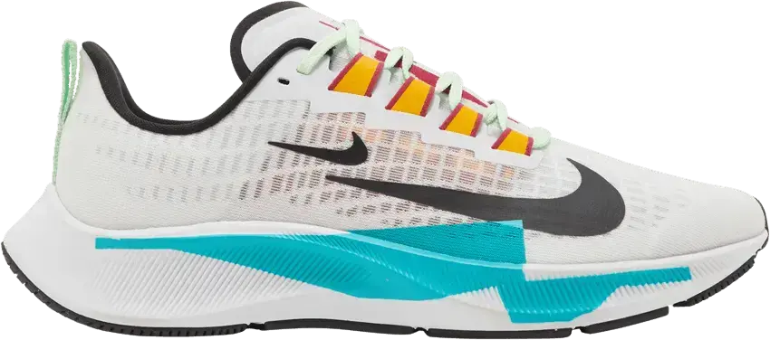  Nike Wmns Air Zoom Pegasus 37 Premium &#039;White Oracle Aqua&#039;