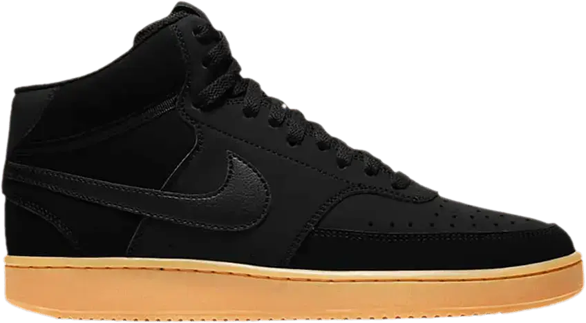  Nike Court Vision Mid &#039;Black Gum&#039;