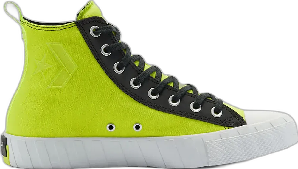  Converse Not A Chuck Hi Hi-Vis Lemon Venom