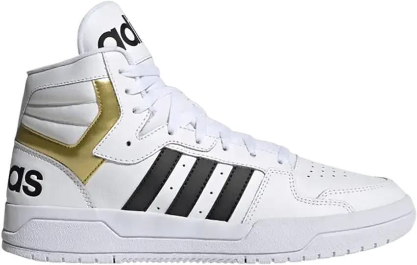  Adidas Entrap Mid &#039;White Gold Metallic&#039;