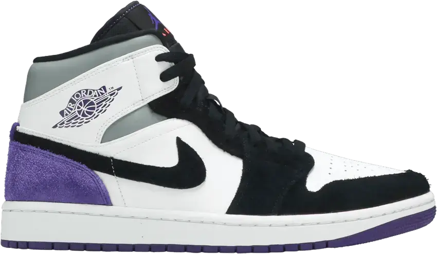  Jordan 1 Mid SE Purple