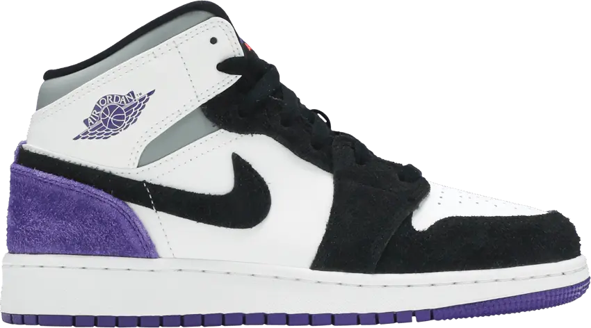  Jordan 1 Mid SE Purple (GS)