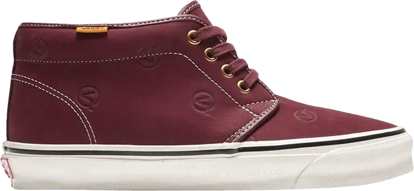  Vans OG Chukka Boot LX LQQK Studio Burgundy