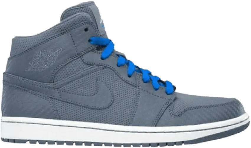  Jordan 1 Phat Cool Grey Blue Carbon Fiber