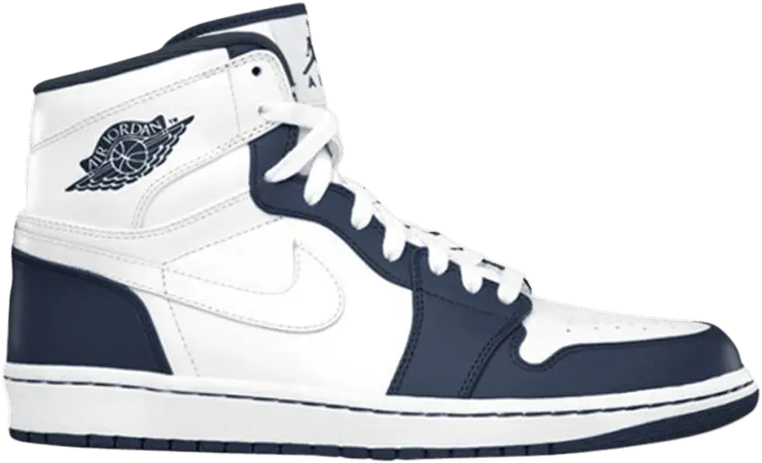  Jordan 1 Retro White Midnight Navy