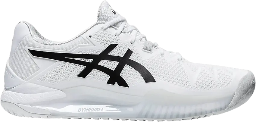  Asics ASICS Gel Resolution 8 White Black