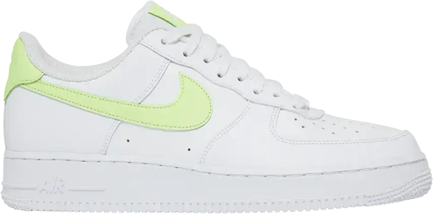  Nike Wmns Air Force 1 &#039;07 &#039;White Barely Volt&#039;