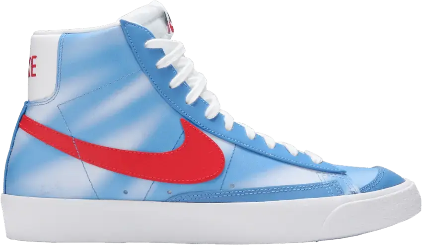  Nike Blazer Mid 77 Pacific Blue Red