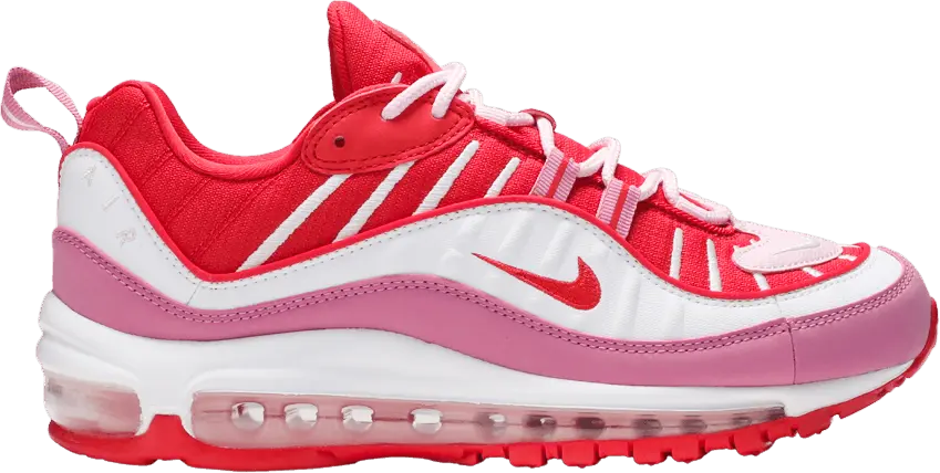  Nike Air Max 98 Track Red Magic Flamingo (Women&#039;s)
