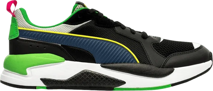  Puma X-Ray &#039;Black Dark Denim Green&#039;