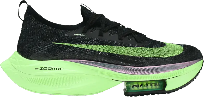 Nike Air Zoom Alphafly Next% Black Electric Green (Women&#039;s)