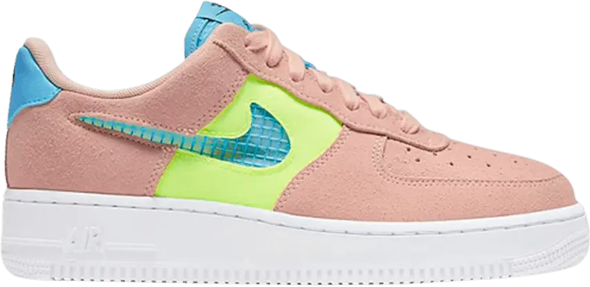  Nike Air Force 1 Low Washed Coral Ghost Green (Women&#039;s)