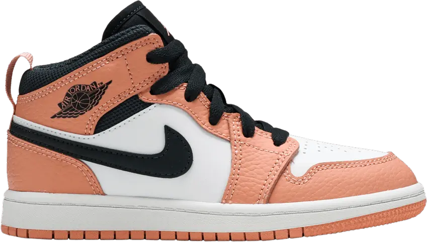  Jordan 1 Mid Pink Quartz (PS)