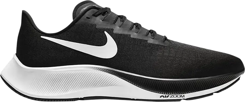  Nike Air Zoom Pegasus 37 Extra Wide &#039;Black White&#039;