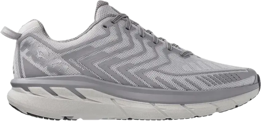  Hoka One One Outdoor Voices x Clifton &#039;Silver&#039;