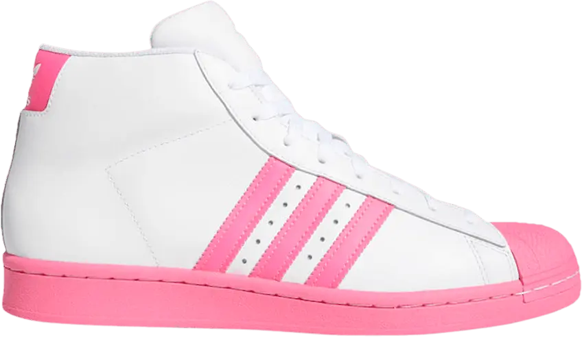  Adidas Pro Model &#039;White Pink&#039;