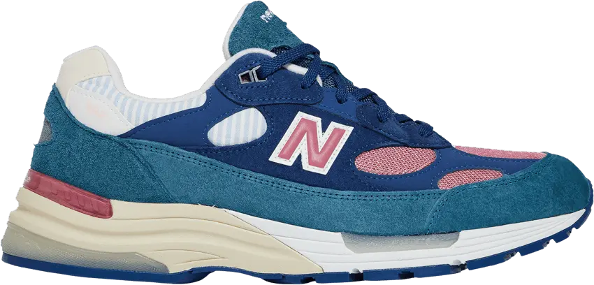  New Balance 992 Blue Teal Rose