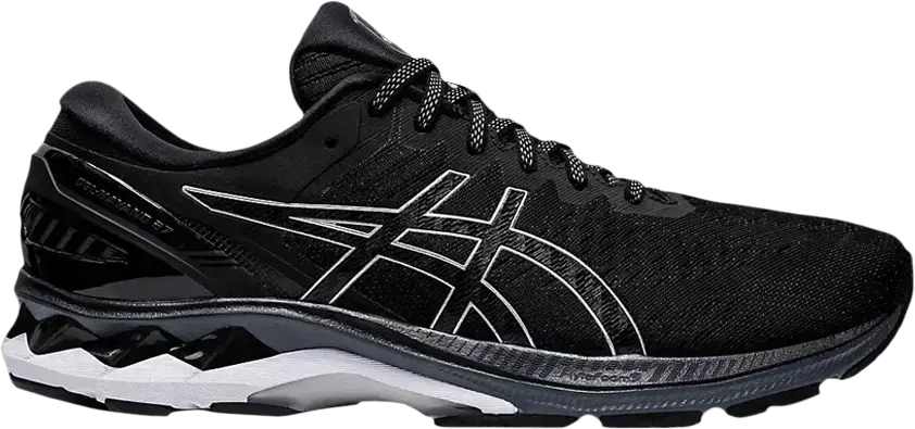  Asics Gel Kayano 27 4E Wide &#039;Black Silver&#039;