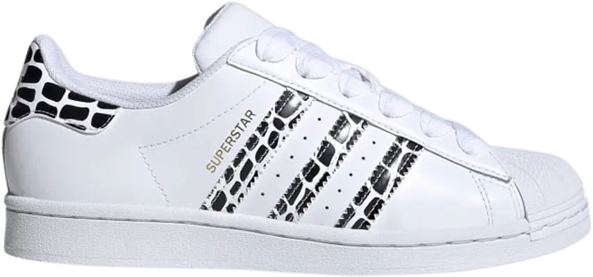  Adidas adidas Superstar White Leopard Stripes (W)