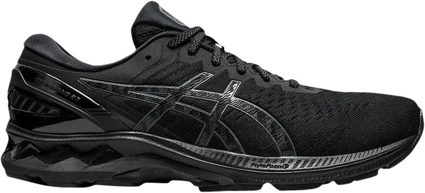  Asics Gel Kayano 27 4E Wide &#039;Triple Black&#039;