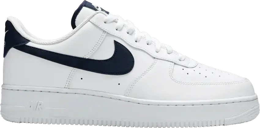  Nike Air Force 1 Low White Midnight Navy (2020)