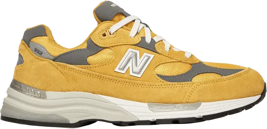  New Balance 992 Yellow Grey