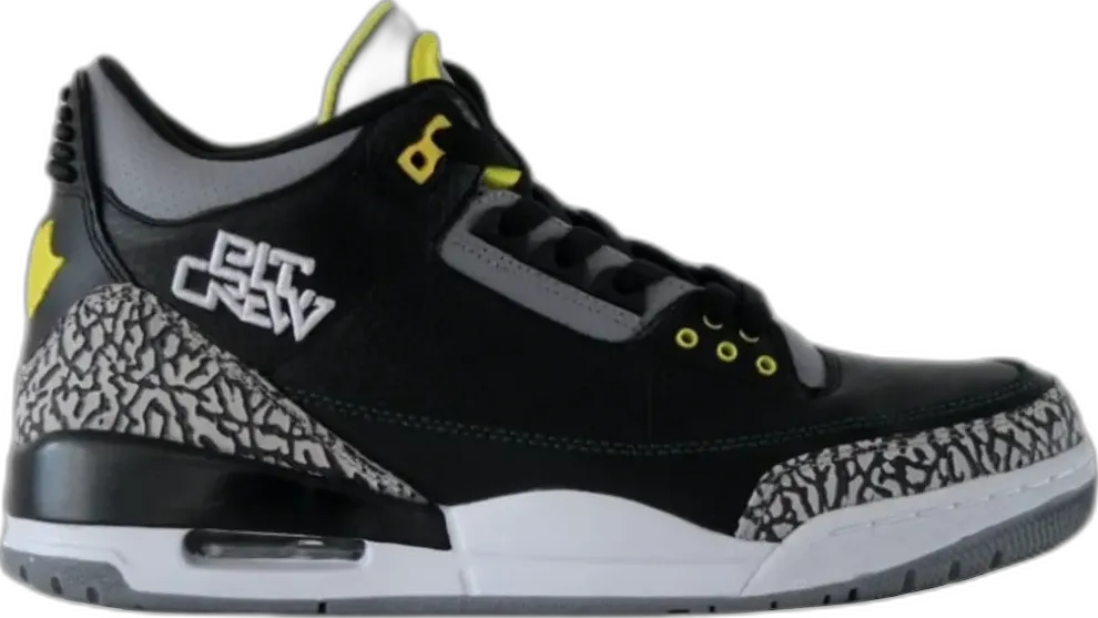  Jordan 3 Retro Oregon Ducks Pit Crew (Both Pairs)