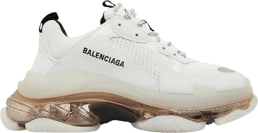  Balenciaga Triple S Sneaker &#039;Clear Sole - White Grey&#039;