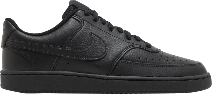  Nike Court Vision Low Triple Black