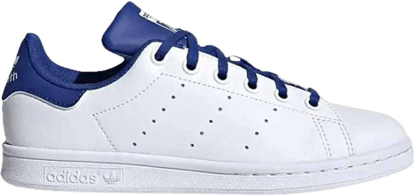  Adidas Stan Smith J &#039;White Royal Blue&#039;