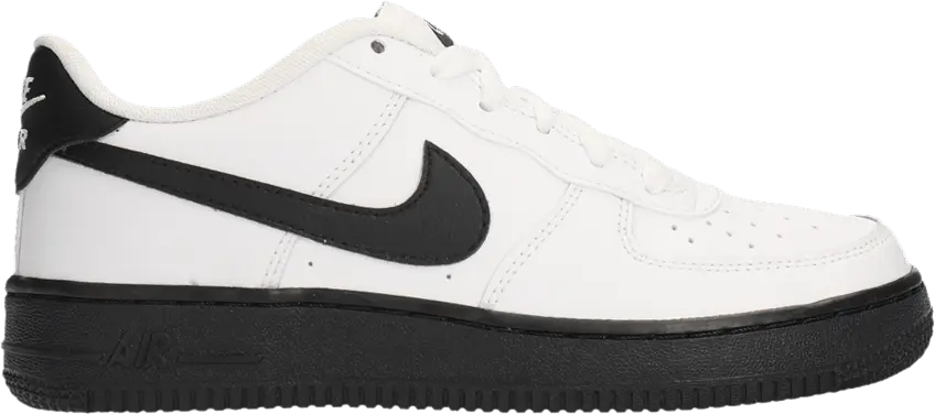  Nike Air Force 1 Low White Black Midsole (GS)