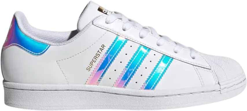  Adidas adidas Superstar White Iridescent Stripes (W)
