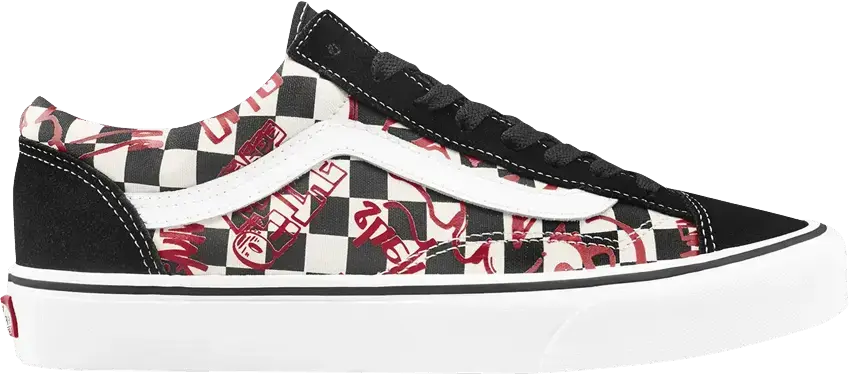  Vans Style 36 Checkerboard Red