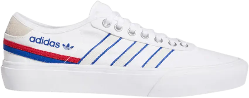  Adidas Delpala &#039;White Scarlet Blue&#039;